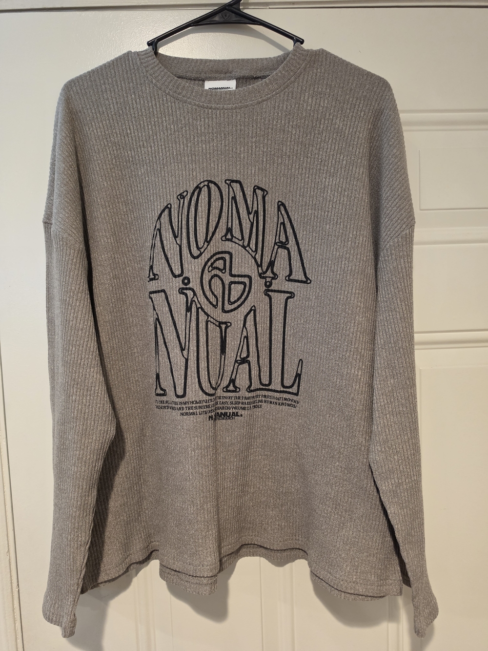 Nomanual Mens Sweater